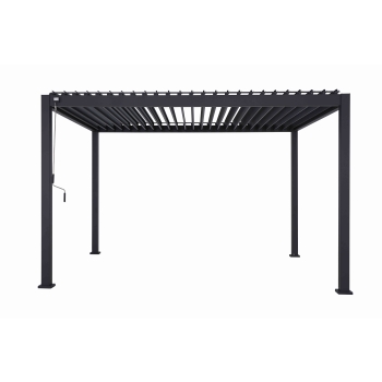 MIRADOR Premium 111 Delux 3 x 4 m antracitová záhradná pergola